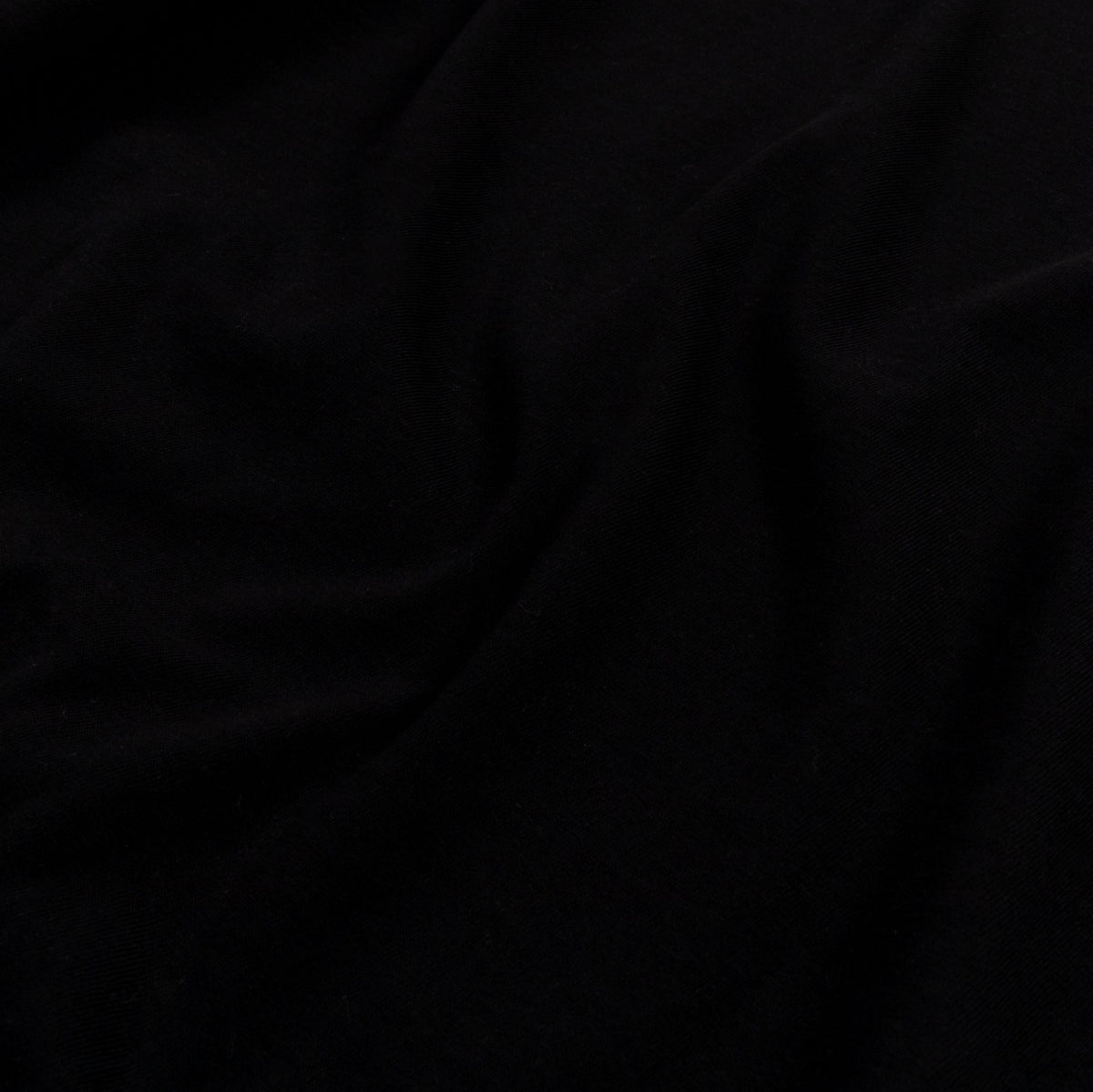 Exclusive Solid Novelty Mens Short Sleeve Shirt (Black) — S — Back View
