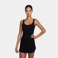 Exclusive One Dri Fit Womens Dress (Black) — XXS — Front View