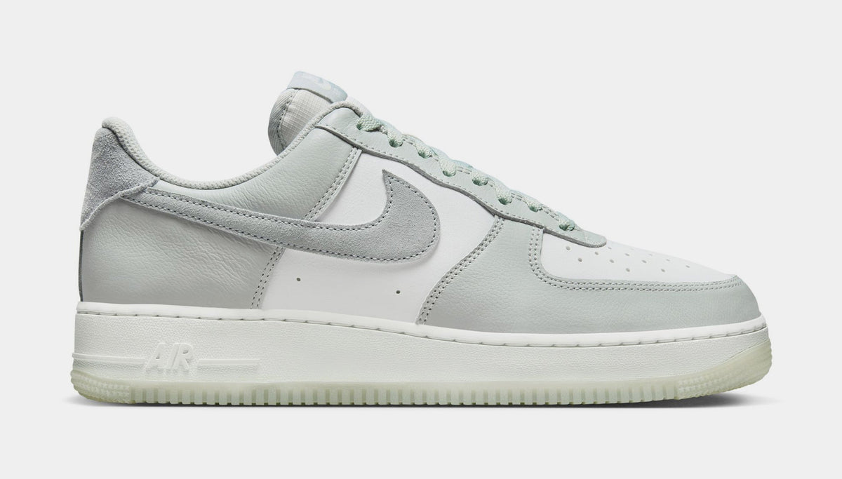 Exclusive Air Force 1 '07 LV8 Mens Lifestyle Shoes (Light Grey/White) — 6 — Front View