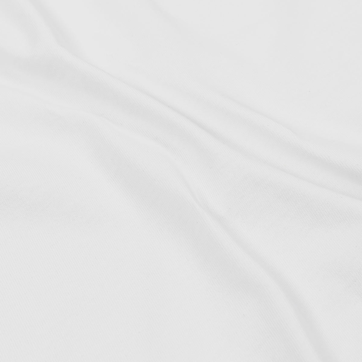 Exclusive Solid Tee Womens Short Sleeve Shirt (White) — XS — Side View