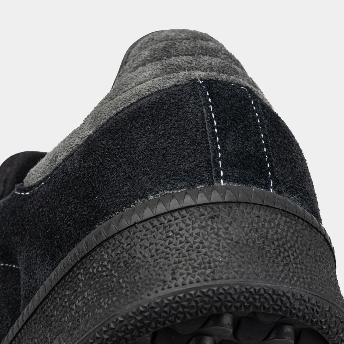 Exclusive Samba XLG Mens Lifestyle Shoes (Black/Grey) — 4 — Back View