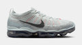 Exclusive Air VaporMax 2023 Flyknit Mens Running Shoes (Light Silver/Picante Red/Anthracite/Smoke Grey) — 6 — Front View