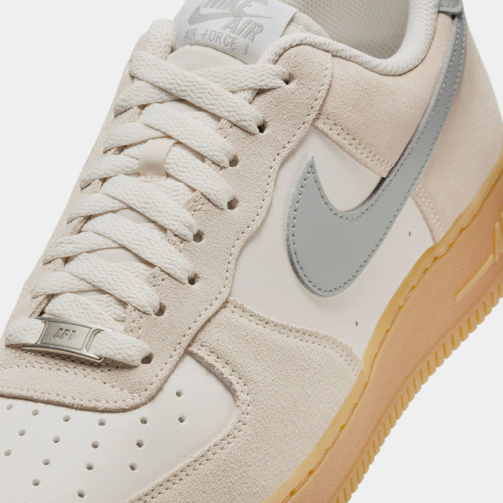 Exclusive Air Force 1 '07 LV8 Phantom Smoke Grey Mens Lifestyle Shoes (Phantom/Smoke Grey) — 6 — Side View