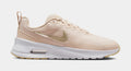 Exclusive Air Max Nuaxis Womens Lifestyle Shoes (Sanddrift/White/Grain) — 5 — Front View