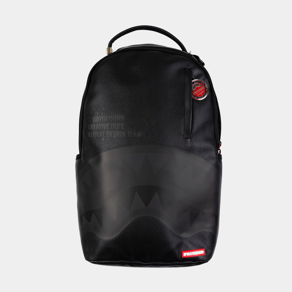 Exclusive Shark Central II Mens Backpack (Black) — OS — Front View
