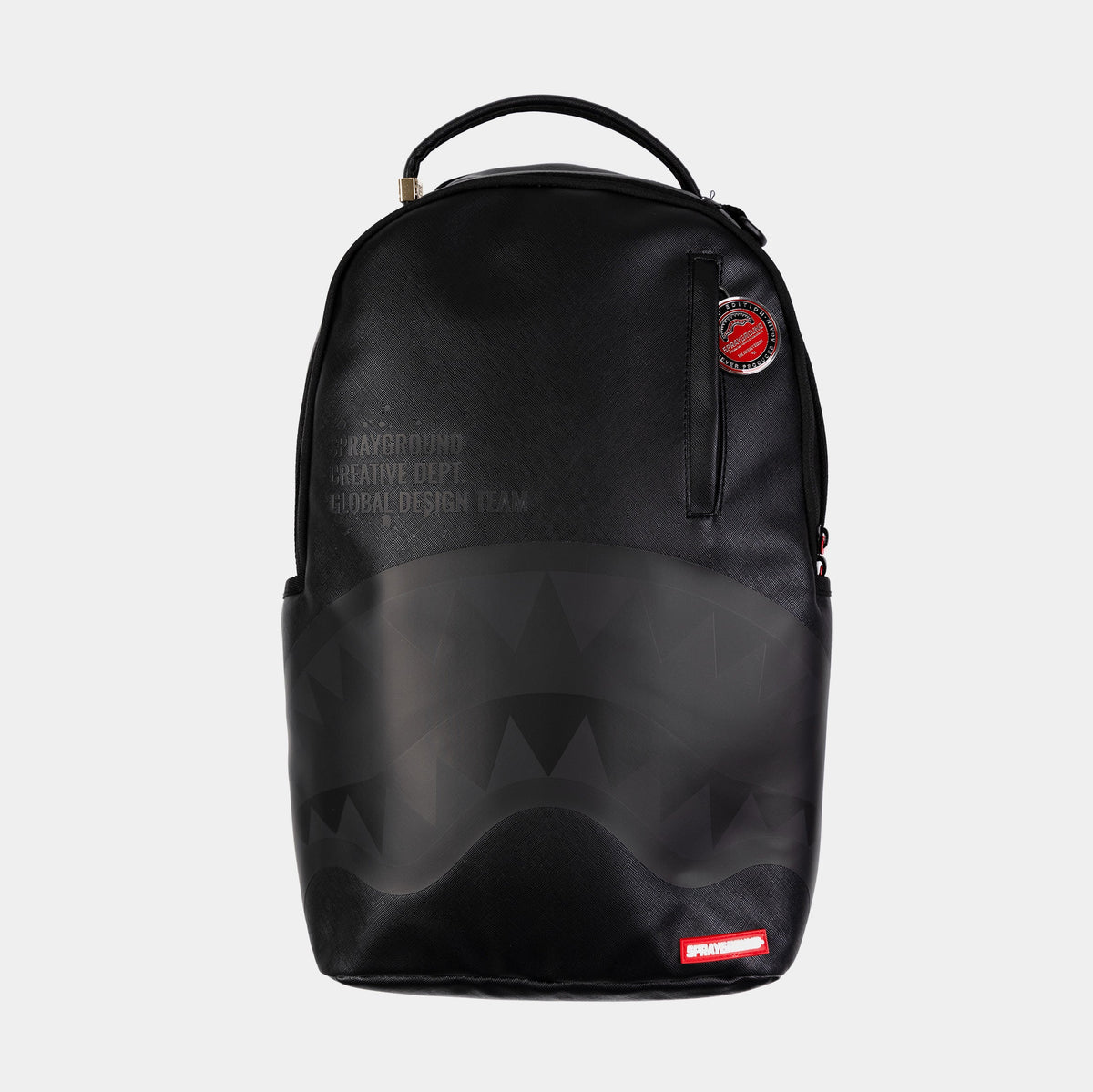 Exclusive Shark Central II Mens Backpack (Black) — OS — Front View