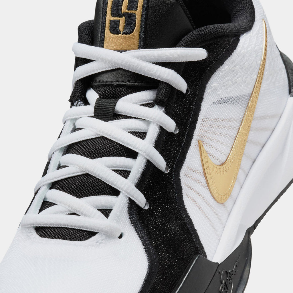Exclusive Sabrina 2 Gold Quest Grade School Basketball Shoes (Black/Metallic Gold/White) — 3Y — Side View
