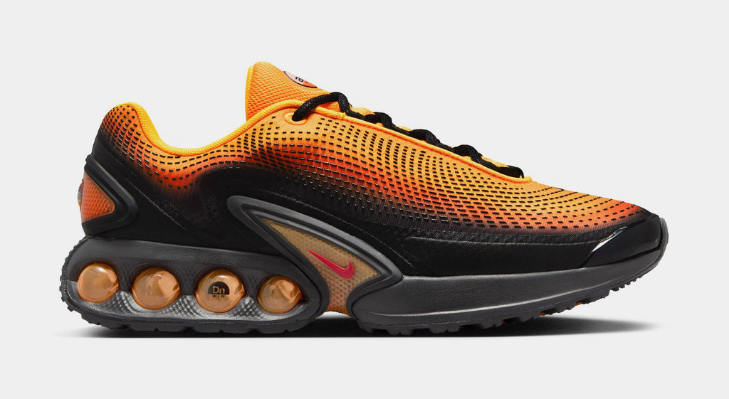 Exclusive Air Max DN SE Laser Orange Mens Running Shoes (Laser Orange/Comet Red/Black) — 6 — Front View