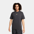 Exclusive Air Fit Mens Short Sleeve Shirt (Grey/Gold) — S — Front View