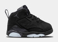 Exclusive Jumpman MVP Black Anthracite Infant Toddler Lifestyle Shoes (Black/Anthracite) — 2C — Front View