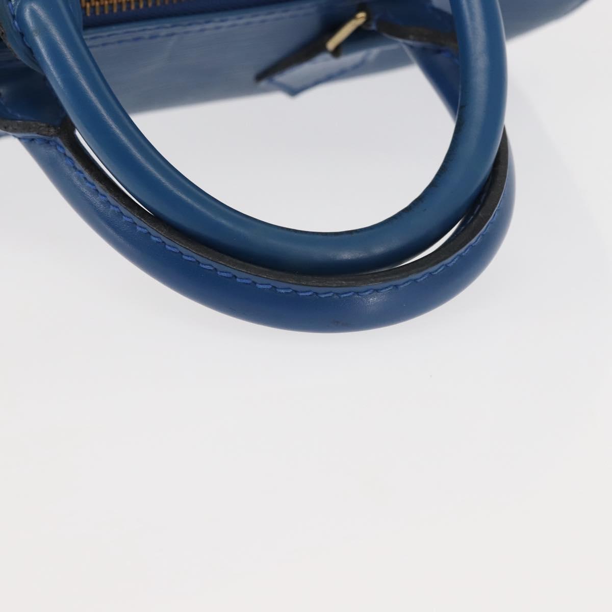 Louis Vuitton Speedy Mini Hl Handbag Damier Blue Leather Handbag (Pre-Owned)