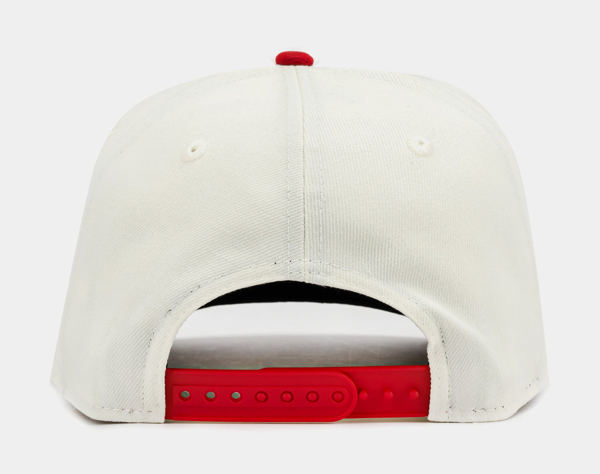 Exclusive Shoe Palace Exclusive Texas Rangers 950AF Snapback Mens Hat (Red/White) — OS — Back View