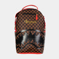 Exclusive Takeover The Throne Mens Backpack (Brown/Red) — OS — Front View