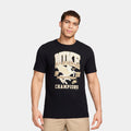 Exclusive NSW 1972 Champions Mens Short Sleeve Shirt (Black) — S — Front View