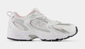 Exclusive 530 Preschool Running Shoes (White/Century Pink) — 10.5C — Front View