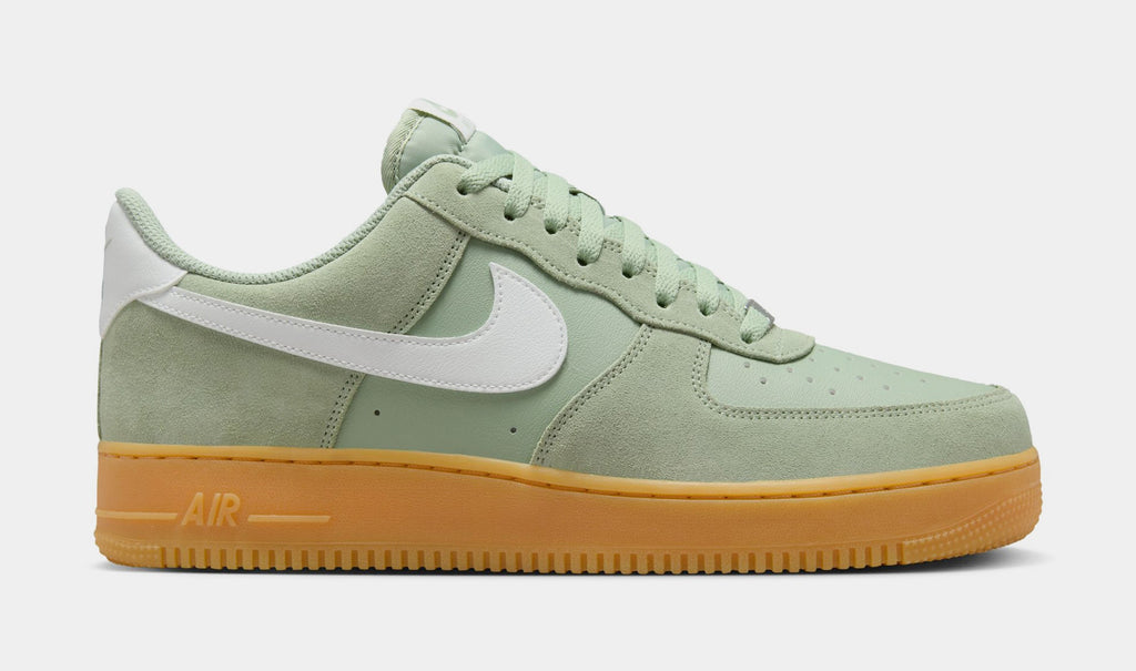 Exclusive Air Force 1 '07 LV8 Mens Lifestyle Shoes (Jade Horizon/White) — 6 — Front View
