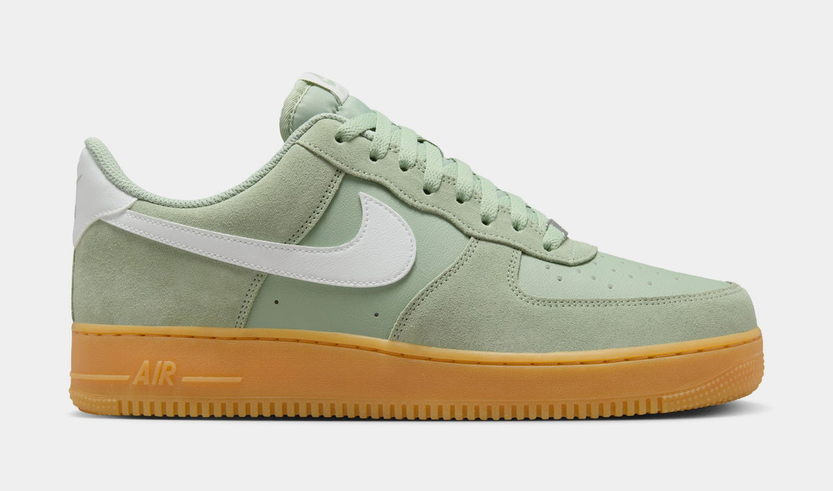 Exclusive Air Force 1 '07 LV8 Mens Lifestyle Shoes (Jade Horizon/White) — 6 — Front View
