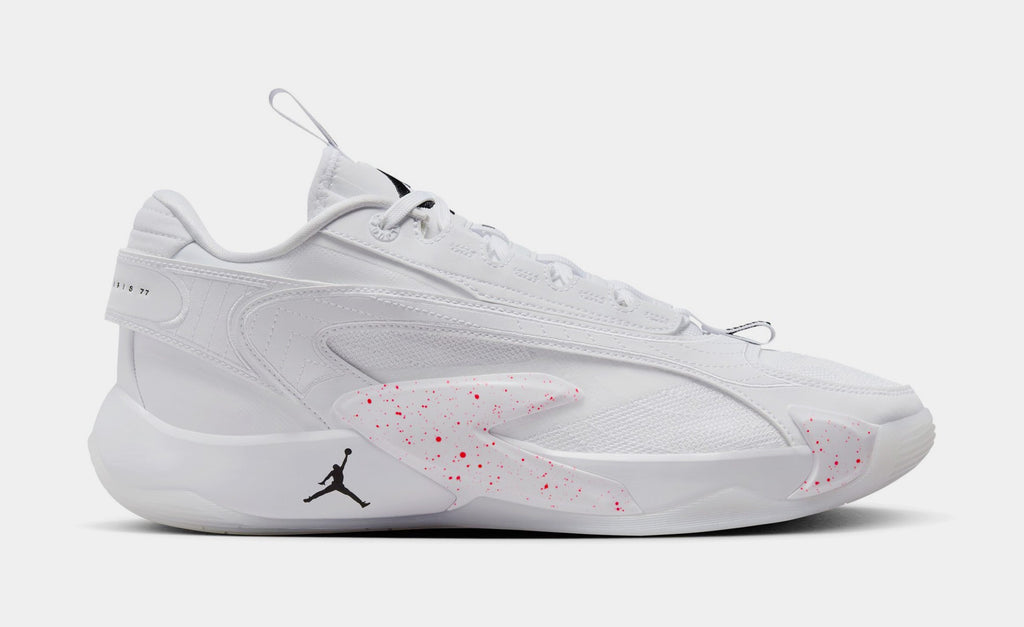 Exclusive Luka 2 Mens Basketball Shoes (White/Hyper Pink/Black) — 4 — Front View