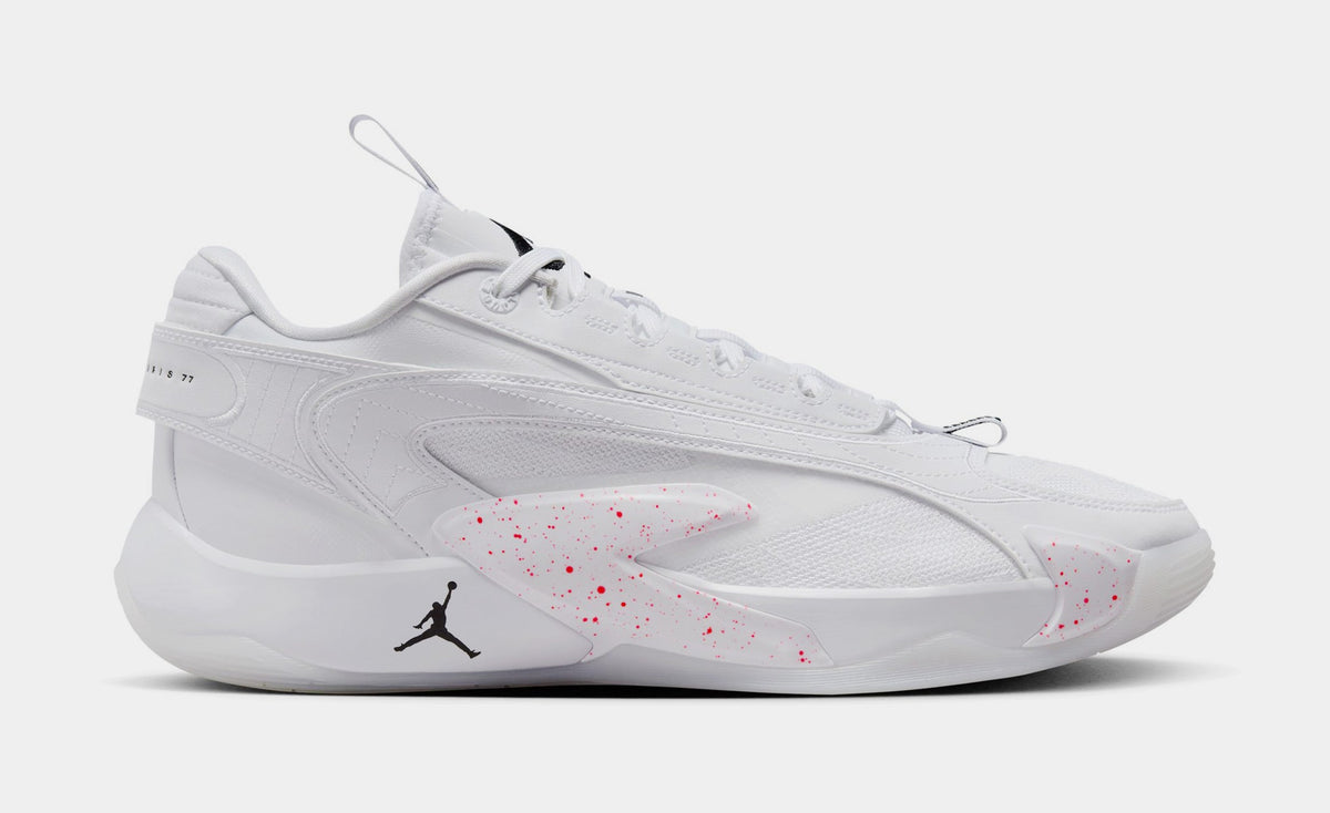 Exclusive Luka 2 Mens Basketball Shoes (White/Hyper Pink/Black) — 4 — Front View