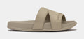 Exclusive 200 Slide Mens Sandals (Beige) — 4 — Front View