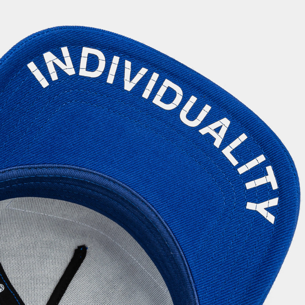 Exclusive Epic Sh*t Mesh Trucker Mens Hat (Blue) — OS — Back View