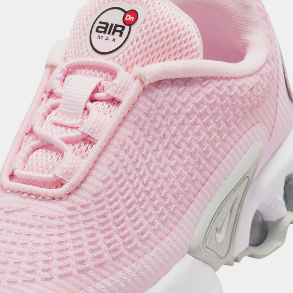 Exclusive Air Max DN Infant Toddler Lifestyle Shoes (Pink Foam/White) — 2C — Side View