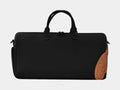 Exclusive Grand Tourer Mens Duffle Bag (Black/Beige) — OS — Front View