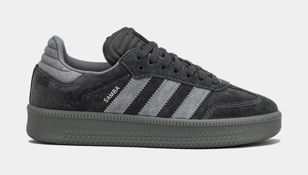 Exclusive Samba XLG Mens Lifestyle Shoes (Grey/Black) — 4 — Front View