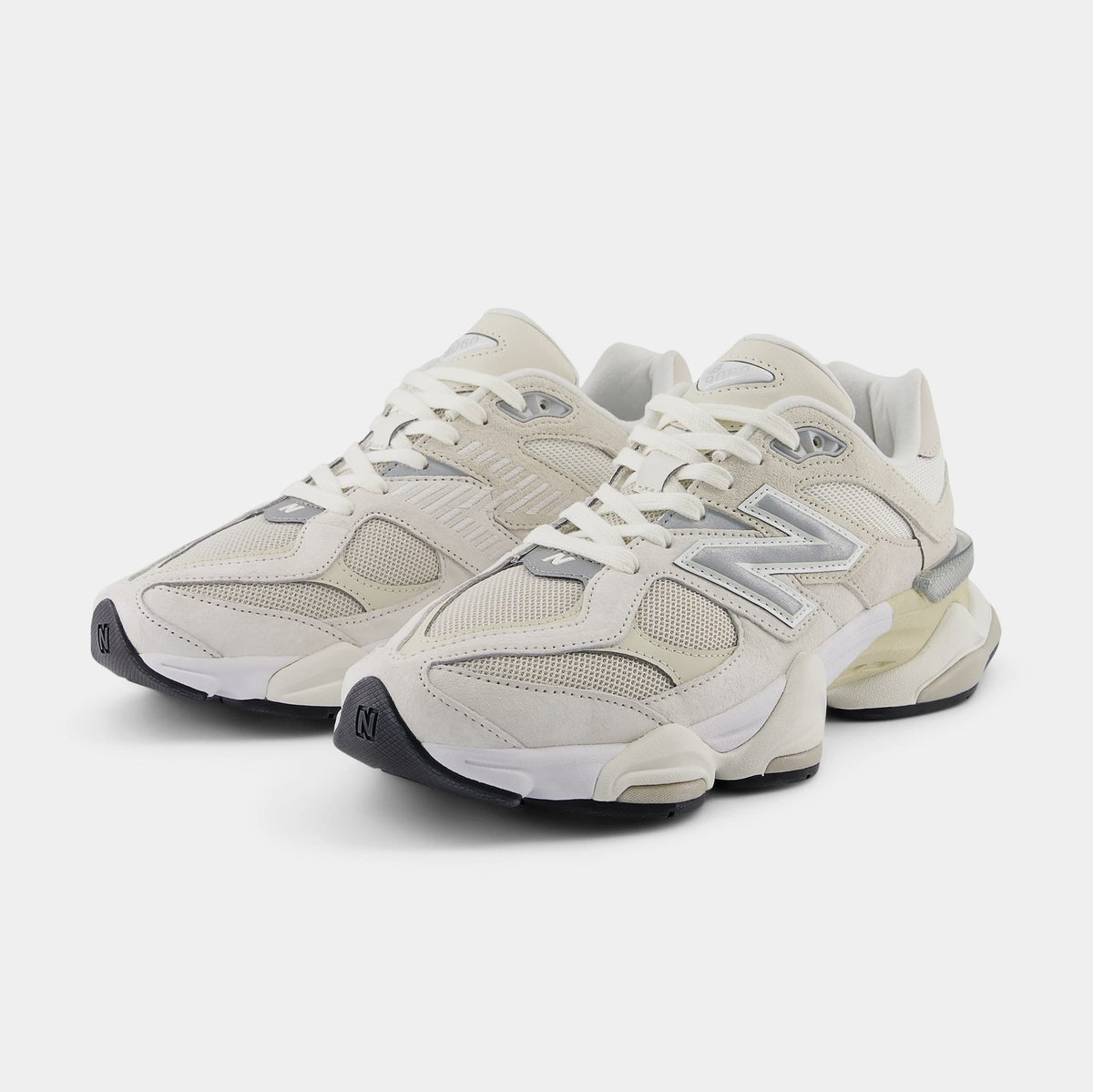 Exclusive 9060 Mens Running Shoes (Sea Salt/Moonbeam) — 4 — Top View