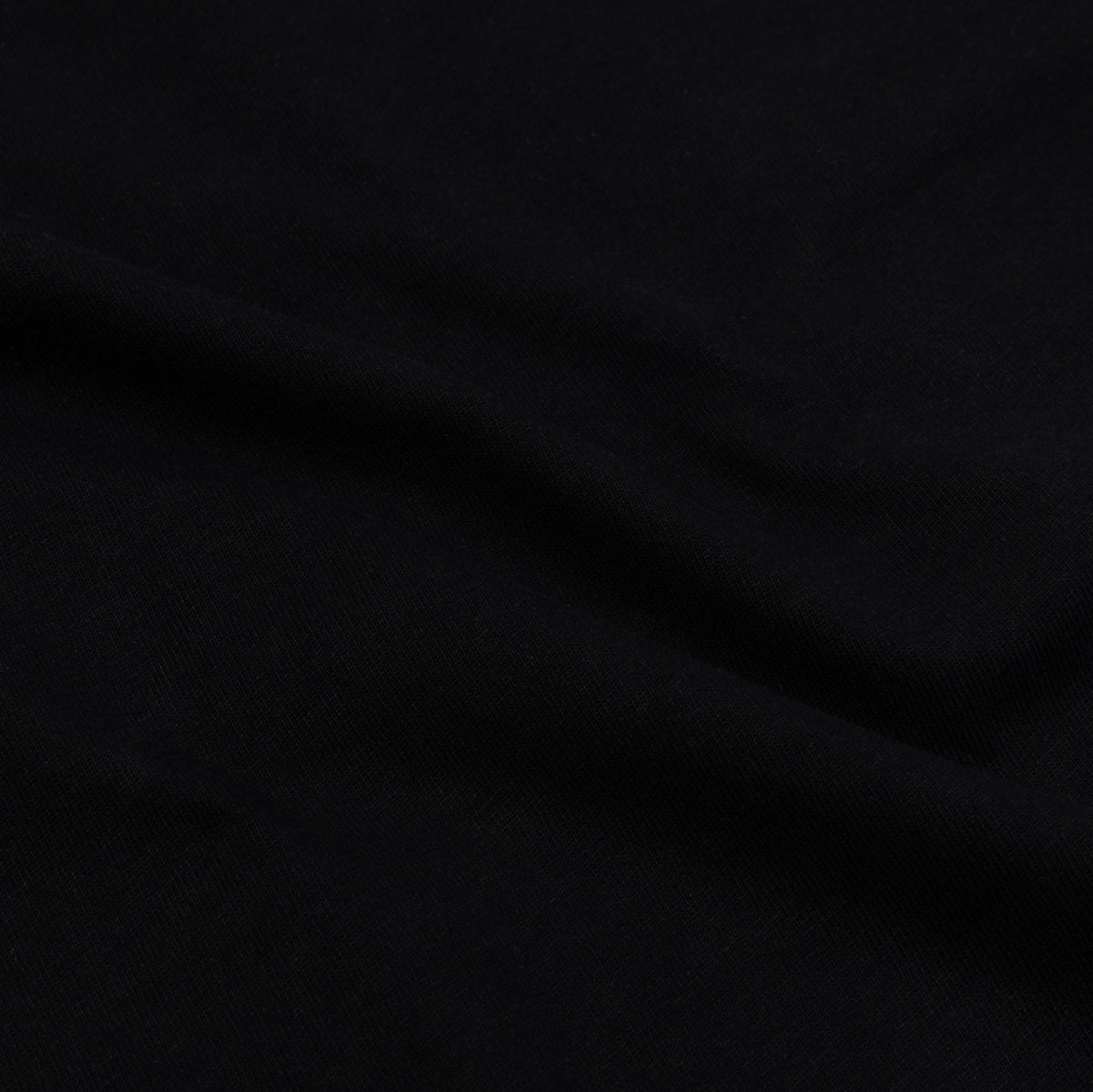 Exclusive Solid Tee Womens Short Sleeve Shirt (Black) — XS — Side View