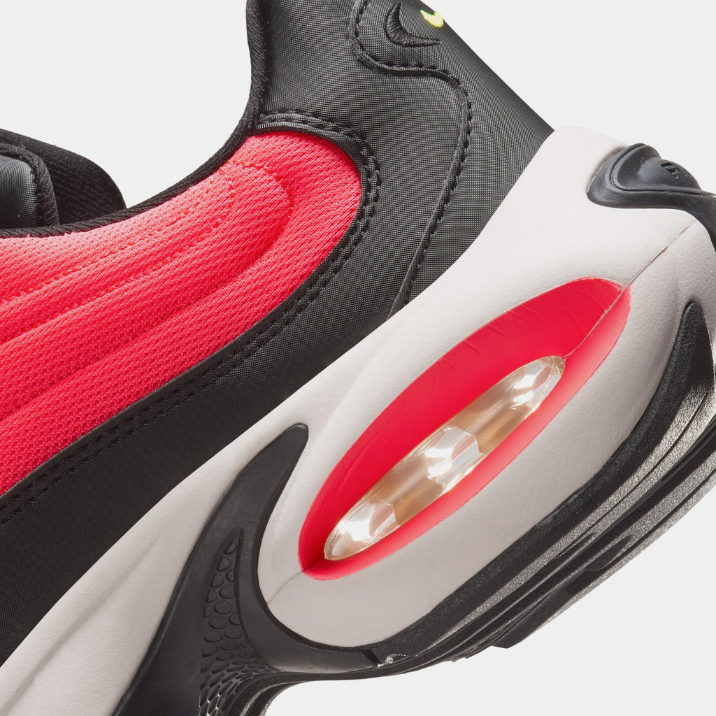 Exclusive Air Max Portal Hot Punch Volt Womens Running Shoes (Black/Volt/Hot Punch/Sail) — 5 — Back View