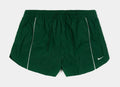Exclusive Windrunner Mid-Rise 2" Woven Womens Shorts (Green/White) — XS — Front View