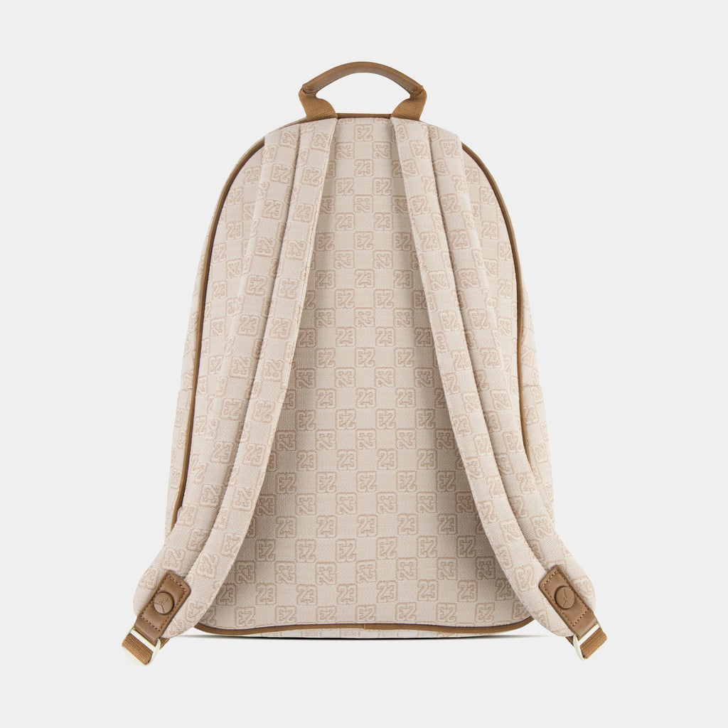 Exclusive 23 Monogram Mens Backpack (Coconut Milk) — OS — Side View