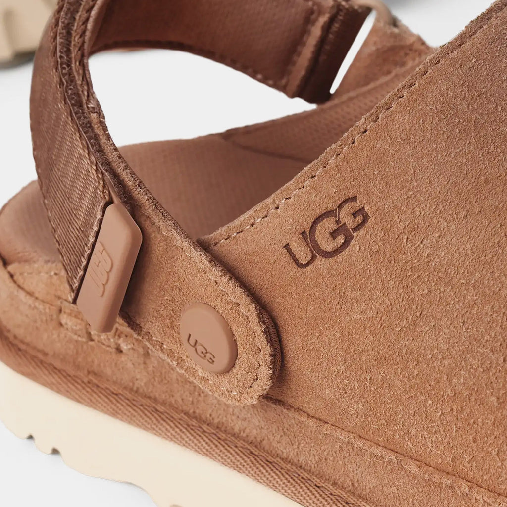Exclusive Goldenstar Clog Womens Sandals (Chesnut) — 5 — Back View