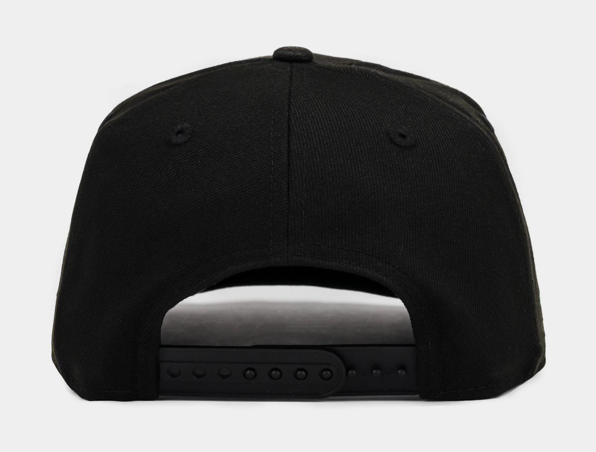 Exclusive Shoe Palace Exclusive New York Yankees Mint 950AF Snapback Mens Hat (Black/Teal) — OS — Back View