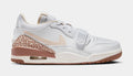 Exclusive Air Jordan Legacy 312 Low Womens Basketball Shoes (White/Archaeo Brown/Sail/Legend Light Brown) — 5 — Front View