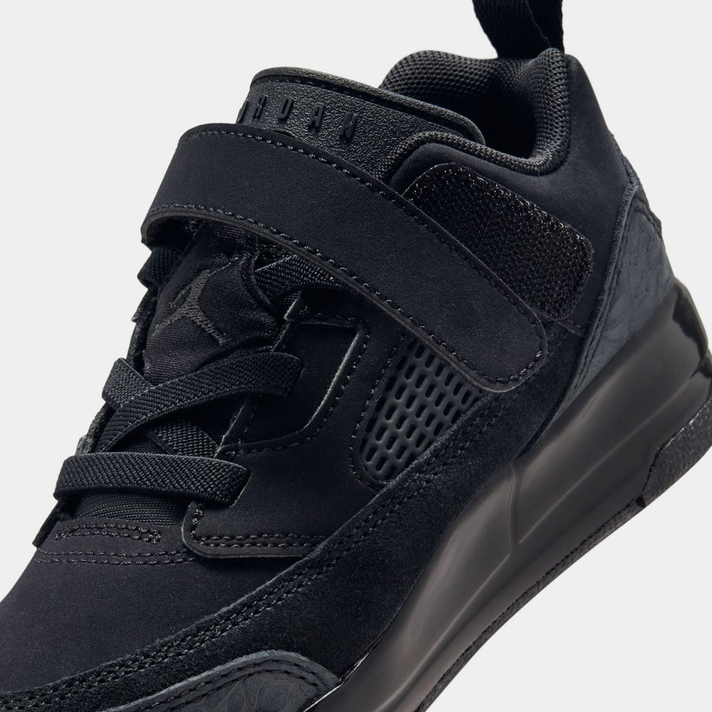 Exclusive Spizike Low Preschool Lifestyle Shoes (Black) — 10.5C — Side View
