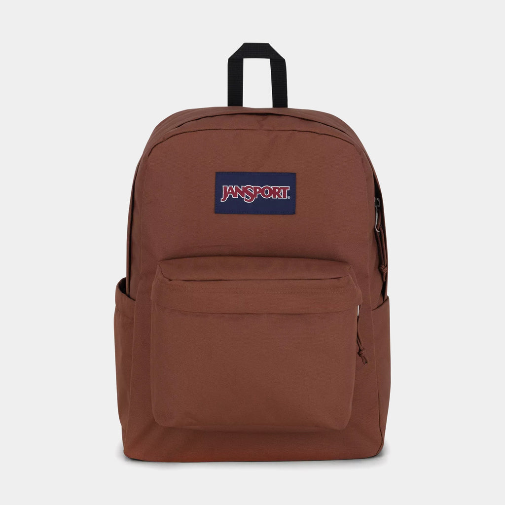 Exclusive Superbreak Plus Laptop Mens Backpack (Brown) — OS — Front View