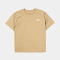 Exclusive Evolution Box Fit Mens Short Sleeve Shirt (Khaki/White) — S — Front View