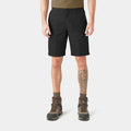 Exclusive Relaxed Fit 11" Work Twill Mens Shorts (Black) — 30/30 — Front View