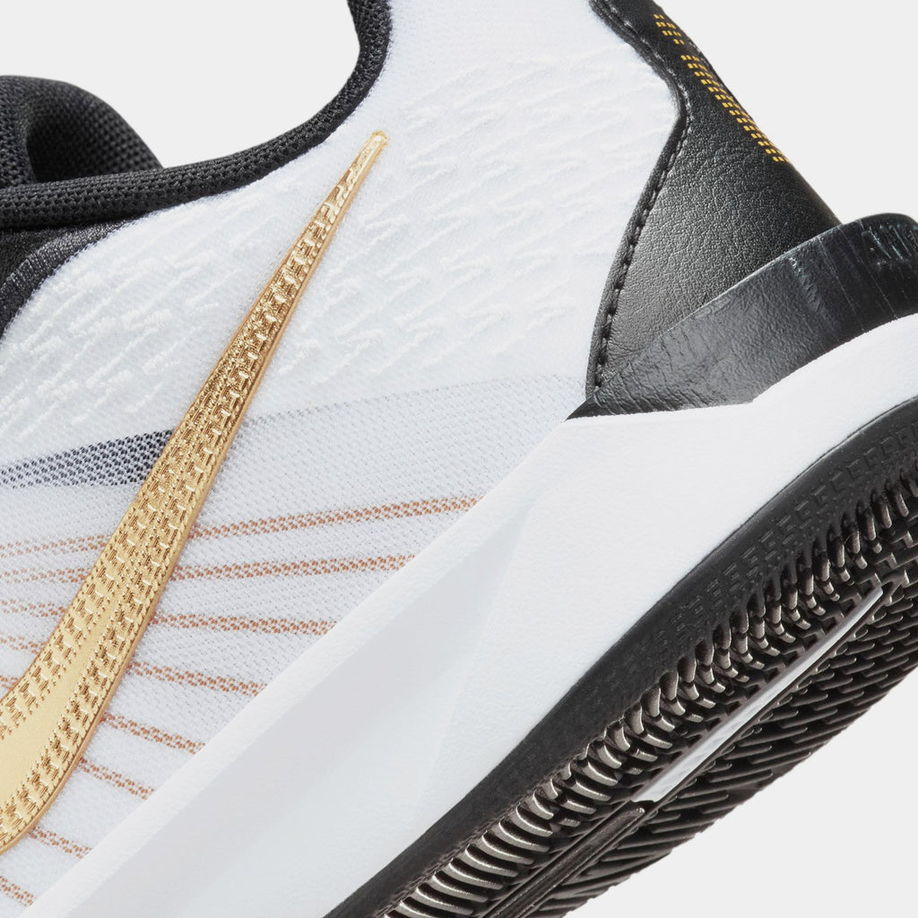 Exclusive Sabrina 2 Gold Quest Grade School Basketball Shoes (Black/Metallic Gold/White) — 3Y — Back View
