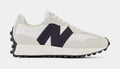 Exclusive 327 Womens Lifestyle Shoes (Sea Salt/White/Black) — 5 — Front View