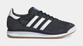 Exclusive SL 72 Mens Lifestyle Shoes (Black/White) — 4 — Front View