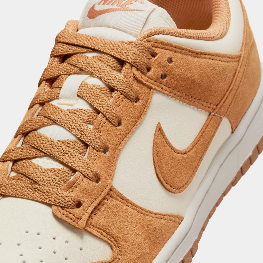 Exclusive Dunk Low Womens Lifestyle Shoes (Coconut Milk/Flax/Sail) Final Sale — 5 — Side View