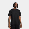 Exclusive NSW Max 90 Mens Short Sleeve Shirt (Black) — S — Front View
