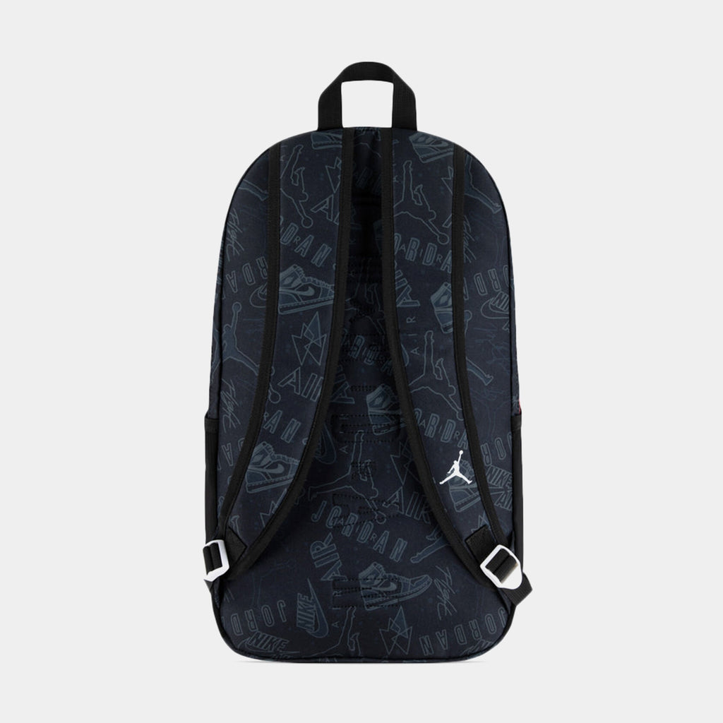 Exclusive HBR Jumpman Grade School Backpack (Black/Red) — OS — Side View