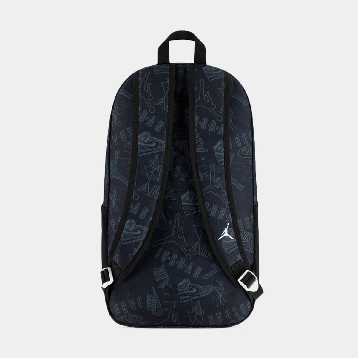 Exclusive HBR Jumpman Grade School Backpack (Black/Red) — OS — Side View