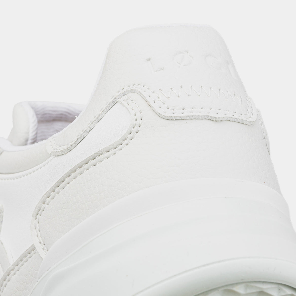 Exclusive Echo Womens Lifestyle Shoes (White/Stone) — 36 — Back View