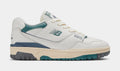 Exclusive 550 Mens Lifestyle Shoes (Sea Salt/New Spruce/Calcium) — 7 — Front View
