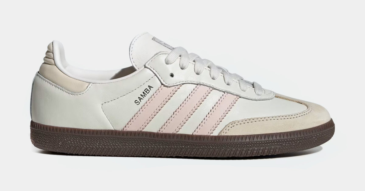 Exclusive Samba OG Wonder Quartz Womens Lifestyle Shoes (Wonder Quartz/Wonder White) — 5 — Front View